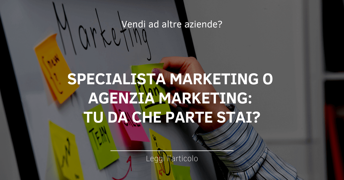 Specialista marketing